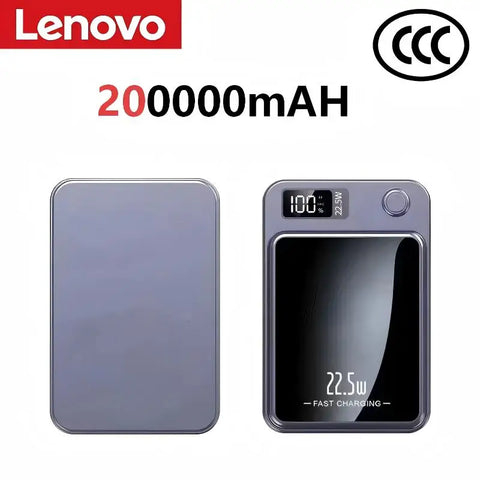 Lenovo 50000mAh Wireless Magnetic Power Bank 22.5w Super Fast Charging