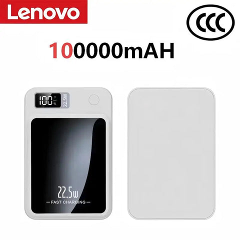 Lenovo 50000mAh Wireless Magnetic Power Bank 22.5w Super Fast Charging