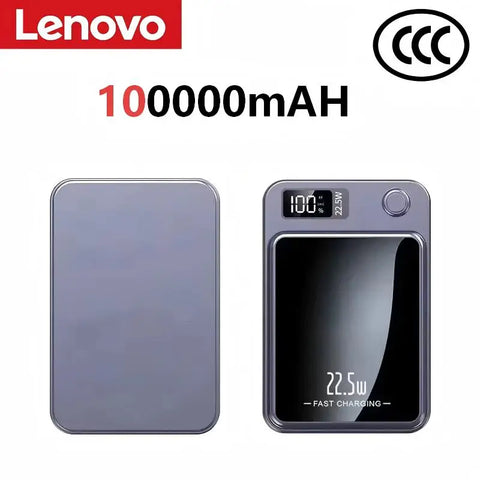 Lenovo 50000mAh Wireless Magnetic Power Bank 22.5w Super Fast Charging