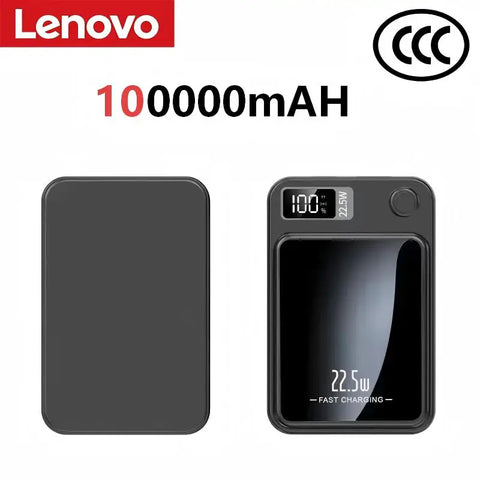 Lenovo 50000mAh Wireless Magnetic Power Bank 22.5w Super Fast Charging